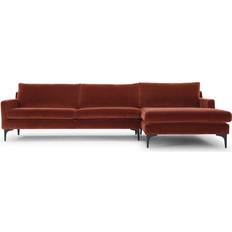 Wool Sofas AllModern Sectional Jones 2 Sapphire Rust Sofa 118.1" 2 3 Seater