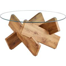 Wrought Studio Centanne Brown Coffee Table 33.4"