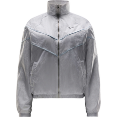 Nike Womens Windrunner Loose UV Woven Full-Zip Jacket - White/Black