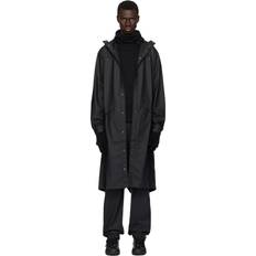 Unisex Regntøj Rains Regnjakke Longer Jacket - Sort