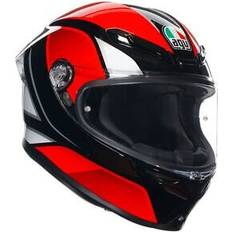 AGV Integralhelm k6 hyphen black/red/white Rote