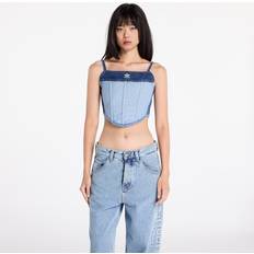 Coton Chemisiers Corset Denim - Medium Blue Denim