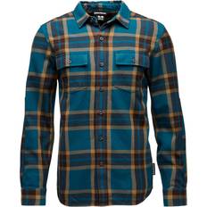 Black Diamond Men Shirts Black Diamond Project Twill Long Sleeve Shirt - Dark Curry Men's