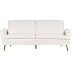 Gold Sofas Beliani Velvet Bed Convertible Golden Metal Legs Sofa
