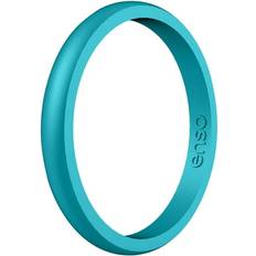 Enso Rings Elements Classic Halo Silicone Ring Peacock Quartz