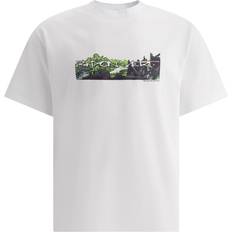 Rayon - Unisex Tops Mesozoic T-Shirt - White