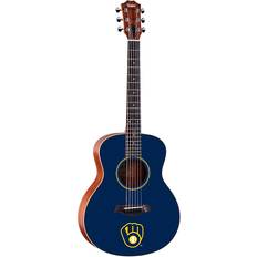 Sports Fan Apparel Taylor X Mlb Gs Mini Acoustic Guitar Milwaukee Brewers Graphic