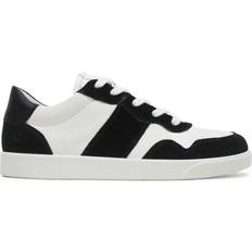 ecco Street Lite Nubuck Leather Women's Low Top Trainers - Black