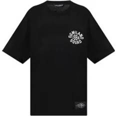 Dolce & Gabbana Mies T-paidat Dolce & Gabbana Printed T Shirt Nero Uomo Black