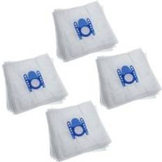 VHBW 20 Microfleece Dust Bags VC 5100 VC 5200 VC 5300 Vacuum Cleaner Typ F/J 30 cm x 30 cm White