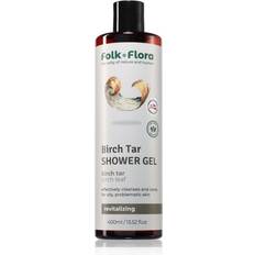 Flora Folk & Flora Birch Tar Närande Dusch-Gel 400 ml 400ml
