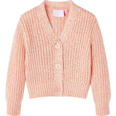 Rosa Cardigan vidaXL Cardigan da Bambina Lavorato a Maglia - Rosa