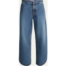 Petal High-Rise Barrel-Leg Jeans