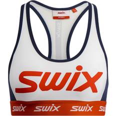 Swix BH:ar Swix Roadline Bra - Bright White/Fiery Red