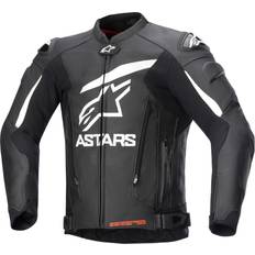 Alpinestars GP Plus V4 Leather Jacket Black/white Man