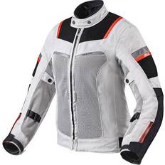 Revit tornado ladies motorcycle motorbike textile jacket silver black Woman