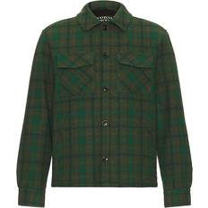 Scotch & Soda Abbigliamento Scotch & Soda Teddy Lined Checked Overshirt Green