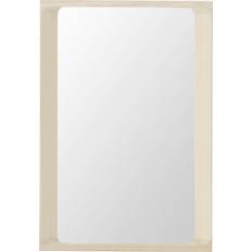 Beige Speglar Muuto Arced Spegel 80 x 55 Spruce Väggspegel
