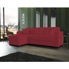 Mobili Schlafsofa Ddajca 230 x 150 h 81 cm Rot Sofa