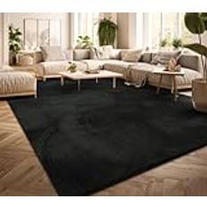TT Home Matta Vardagsrum Stor Modern Design 200x280 cm - Svart Gul, Svart