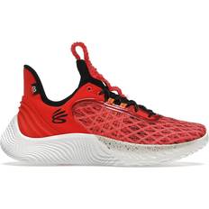 Under Armour Curry 9 Street Low Top Shoes - Hot Coral