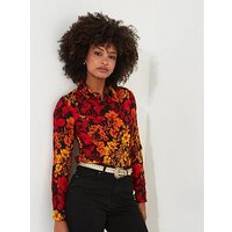 Ruffles Tops Joe Browns Autumn Days Crinkle Blouse - Black