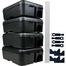 Roshield 4 Tamper Proof Rat Bait Box - Safety Control To Keep Pets And Children Away