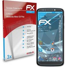 Screen Protectors atFoliX 3x Screen Protector Lenovo Moto G6