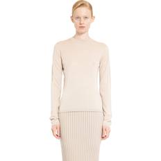 Cuero - Mujer Suéteres Max Mara Woman Beige Knitwear - Beige