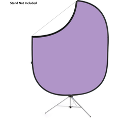 Folding Light Purple/White Collapsible Backdrop Background 1.5x1.8M Studio Photography