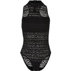 4XL Blusas Urban Classics Body Col Montanat Grandes Tailles Crochet Femme