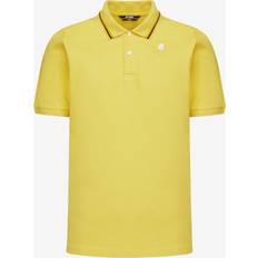 K-Way Sunny Yellow Contrast Detail Polo - Man