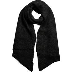 Dame Halstørklæde & Sjal på tilbud Pieces Pcpyron Long Scarf - Black/Gold