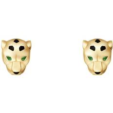 Cartier Earrings Cartier Yellow Gold, Tsavorite And Onyx Panthère De Earrings gold One