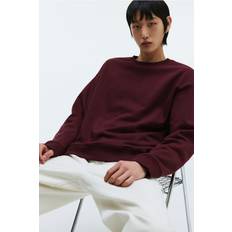 H&M Rød Sweatshirt Loose Fit Herre