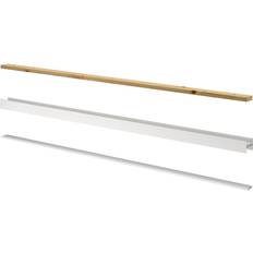 IKEA Skytta Skena För Ram Till 2 Spår Vit Skjutdörr S 0502-Y (x)