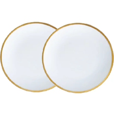 Twig New York Golden Edge 6 Canape Bread Plate, Set of 2 Piatto da Dessert 15.2cm 2pcs