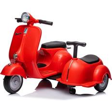 Rubber Tires Electric Ride-on Bikes Bed Bath & Beyond Scooter Motorcycle with Side Car for Kids 6V