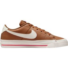 Tan nike shoes womens Nike Court Legacy Next Nature W - Light British Tan/Fire Red/Sail