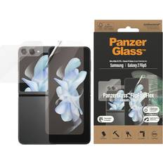 Samsung galaxy z flip5 5g PanzerGlass Antibacterial Ultra Wide Fit TPU + Classic Fit Screen Protector for Galaxy Z Flip5