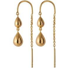 Pernille Corydon Rain Earchains - Gold