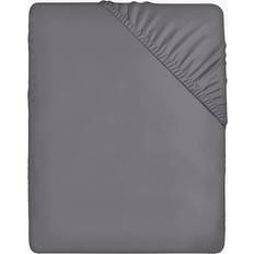 Utopia Bedding Deep Pocket Underlakan Grå (200x140cm)
