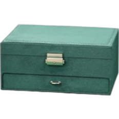 Owelth 2 Tier Jewelry Box - Green