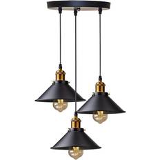 DELIPOP Industrial Retro Black Pendant Lamp