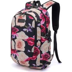 Travel backpack for men Tzowla Laptop Travel Backpack - Flower