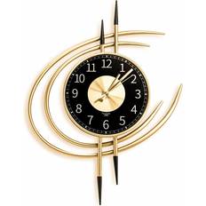 Modern Gold / Black Väggklocka 41cm