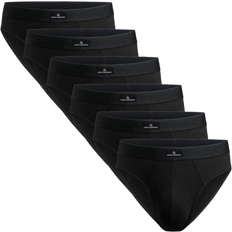 Danish endurance Danish Endurance Cotton Briefs 6-pack - Black