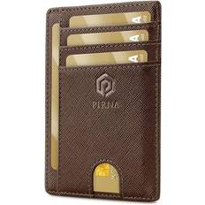 Pirna Minimalist Credit Card Holder - Brown Coffee