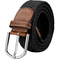 Dam - Elastan/Lycra/Spandex Skärp DonDon Sash Braided Belt - Black