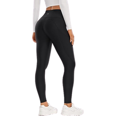 Crz Yoga Women's Super High Waist Butterluxe Leggings 28 Inch - Black